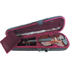 STRADELLA  VIOLIN 3/4-TAPA PINO MACIZA-ESTUCHE-ARCO - MV141134