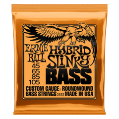 ERNIE BALL 45-105 HYBRID SLINKY NICKEL WOUND ELECTRIC BASS STRINGS - 2833