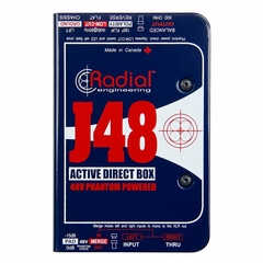 Radial Engineering J48 Phantom Powered Active Direct Box