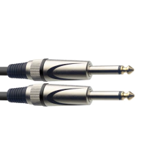 STAGG CABLE DE INSTRUMENTO, jack/jack (m/m), 3 Mts (10"), heavy-duty connectors, S-series - SGC3DL - comprar online
