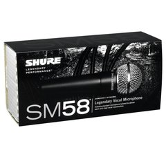 SHURE SM58 Dinámico Cardioide | 50Hz-15kHz | P/Canto/Palabra en internet