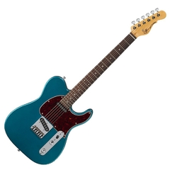 G&L ASAT Tribute Classic, Emerald Blue, Pickguard Tortoise TI-ACL-115R63R46