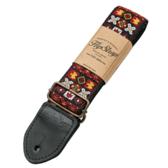 HIPSTRAP WOODSTOCK RED CORREA PARA GUITARRA Y BAJO