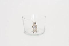 MINI VASO DE VIDRIO OSO