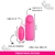 Kit Plug Anal Vibrador Ponto G Masturbador Masculino Egg Vibrador Bullet Penis Personal + Gel Lubrificante Íntimo Lubri. - loja online