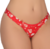 kit 2 Calcinha em romantic estampada Lingerie sensual luxo ref1747