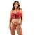 Especial Fantasia Espanhola Renda Lingerie Sexy Conjunto Mini Tanga na internet