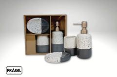 SET DE BAÑO PORCELANA - 3PCS