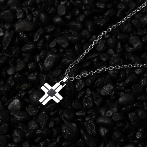 Collar Sector Spirit Cross Acero