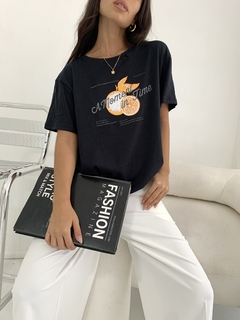 Remera A Moment In Time (Rm1475) - TOP STUDIO
