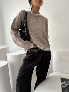 Sweater Shinju Trenza (Sw052) - TOP STUDIO