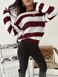 Sweater Wonsan Rayado (Sw062) en internet
