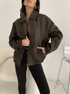 Campera Rusty Brown Pilot Importada (6611) - TOP STUDIO