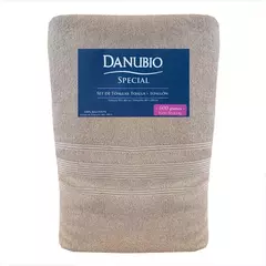 Imagen de Juego de toalla y toallón Danubio 600 g – 100% algodón premium