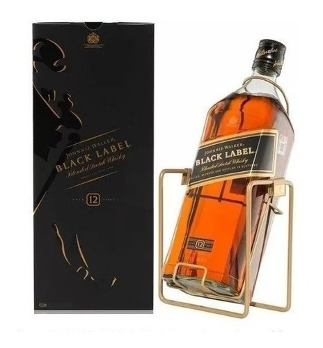 Johnnie Walker Black Label 12 Años Botellón 3 Litros.
