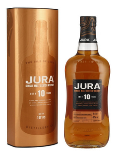 Jura 10 Años Single Malt.