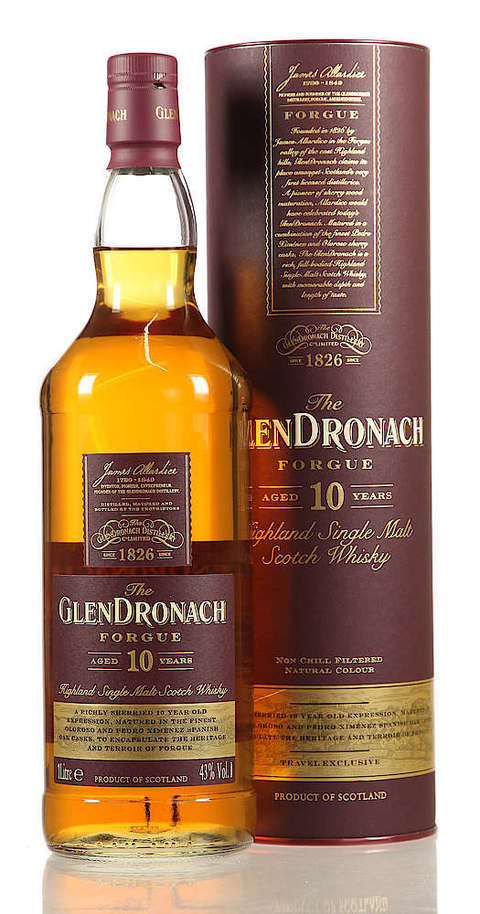 Glendronach 10 Años Forgue Litro.