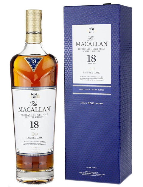 The Macallan 18 Años Double Cask.