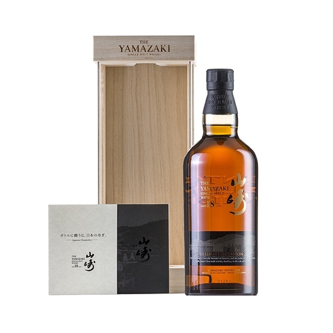 Whisky Yamazaki 18 Años Edición Limitada.