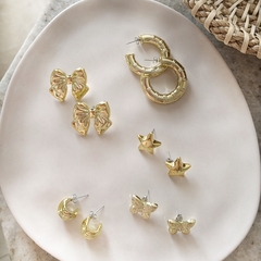 Imagen de Aros Trendy dorados