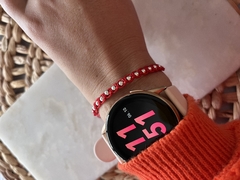 Pulsera Hilo chino/ acero blanco en internet