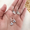 Argollas Micro Pave Cristal