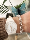 Pulsera Roló Acero Blanco