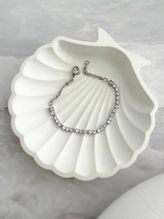 Pulsera strass acero quirúrgico - comprar online