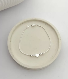 Pulsera Mica (acero blanco) - comprar online