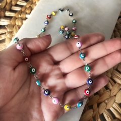 Collar Occhi Multicolor 