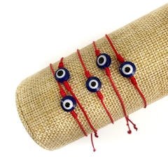 Pulsera amuleto hilo chino (ojito azul)