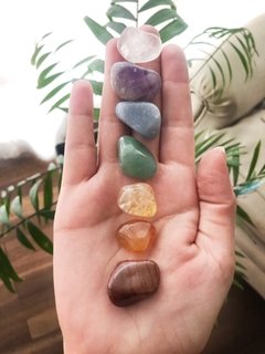 SET 7 CHAKRAS (Piedras Roladas) - comprar online