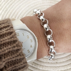 Pulsera Roló Acero Blanco - comprar online