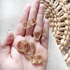 Aros Roma (acero dorado)