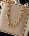 Choker Niki (Acero dorado)