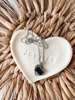 Collar con dije de Piedra (cadena acero) - Donde Me Lleves Iré ®