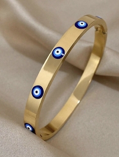 Brazalete Occhi acero - Donde Me Lleves Iré ®