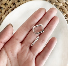 Argollas Micro pave cristal en internet