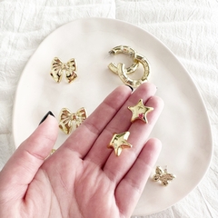 Aros Trendy dorados en internet