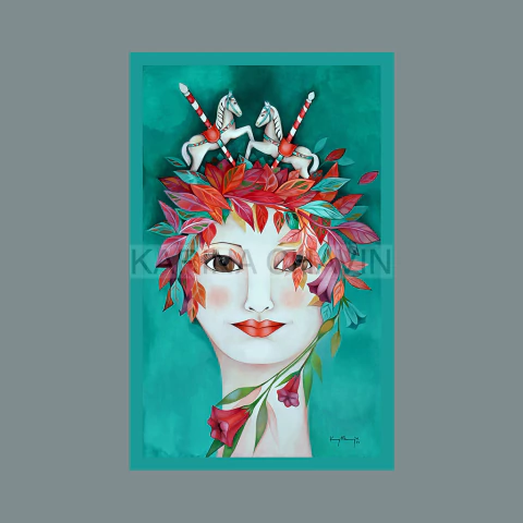 " Una vuelta mas " Impresión sobre canvas - comprar online