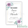Invitación digital para casamientos | Flores - Modelo 22