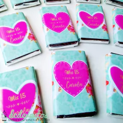 100 Chocolates personalizados para 15 años - comprar online