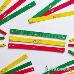 100 Pulseras de colores con diseño para bodas (Pedilas con tu diseño favorito) - comprar online