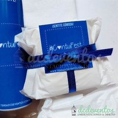 COMBO X 2 Kits de toilette deluxe con caja de madera y dije [Pedilo con tu diseño favorito]