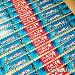 Pulseras cumpleaños Roblox - DCD Eventos® - Casamientos y fiestas temáticas