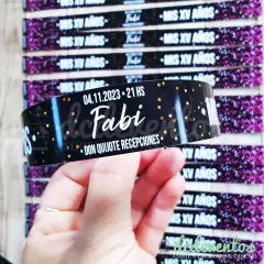 Pulseras personalizadas para 15 años (Pedilas con tu diseño favorito)