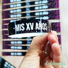 Pulseras personalizadas para 15 años (Pedilas con tu diseño favorito) - comprar online
