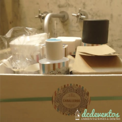 Kit de Toilette Masculino Básico [Pedilo con tu diseño favorito] - DCD Eventos® - Casamientos y fiestas temáticas