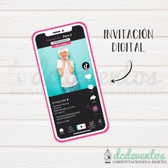 Imagen de KIT DE FIESTA TEMÁTICA TIK TOK