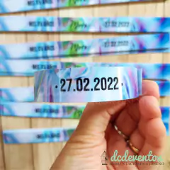 50 Pulseras autoadhesivas personalizadas 15 años (Pedilas con tu diseño favorito) - tienda online